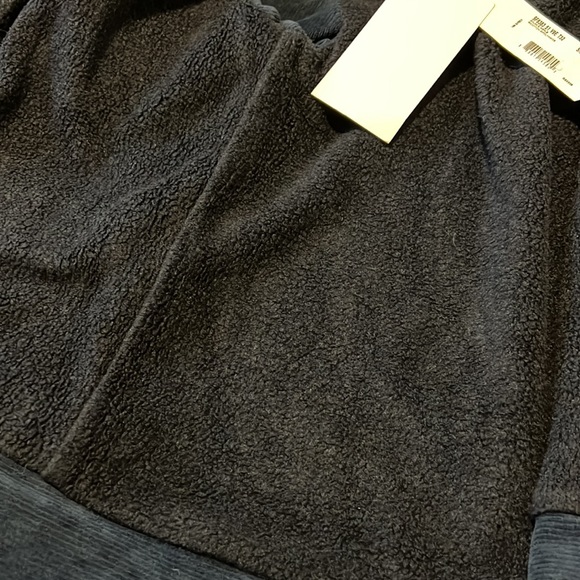 Lacoste bomber two tone hoodie jacket navy black 0 - Picture 10 of 10